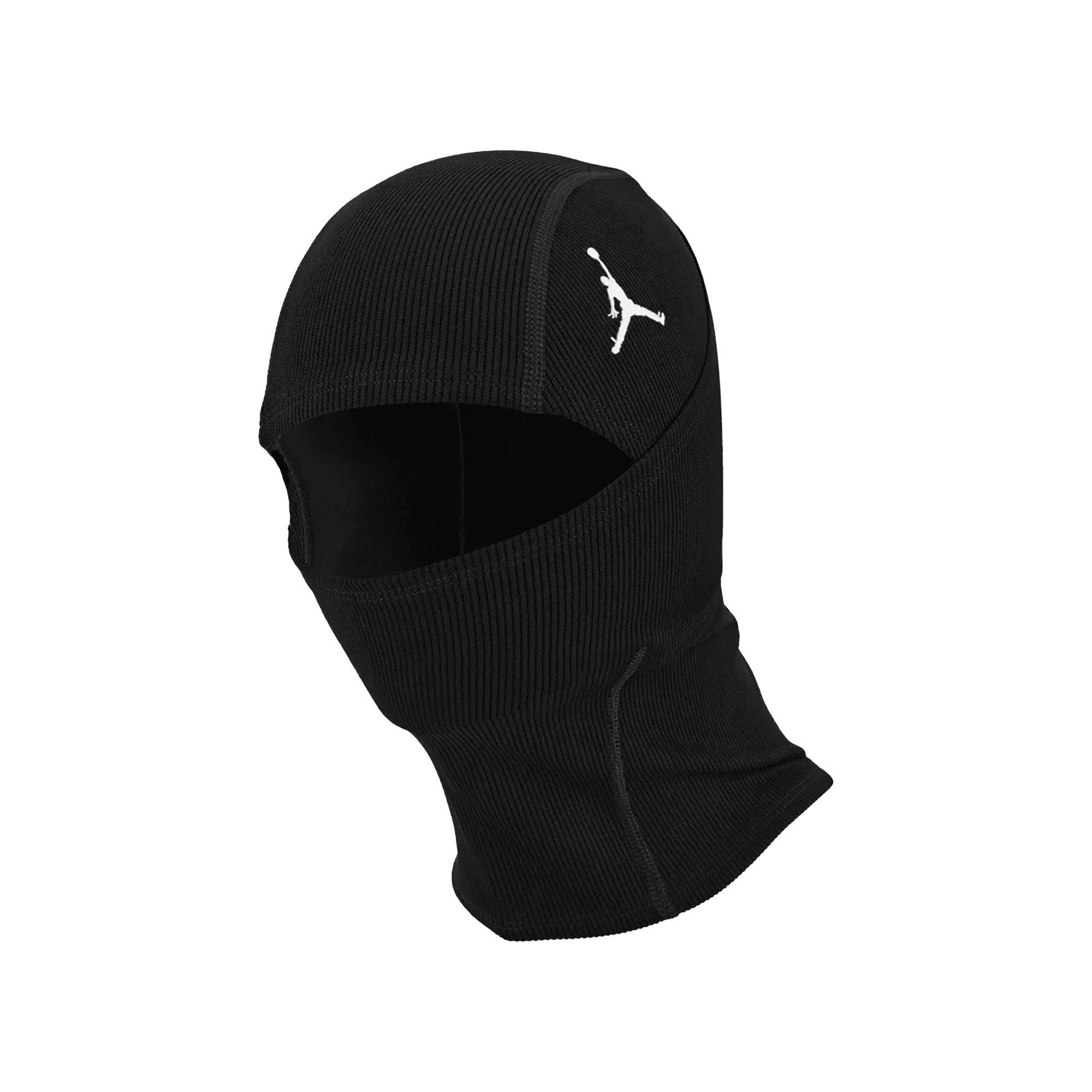 Jordan Rib Knit Hood - BLACK/WHITE